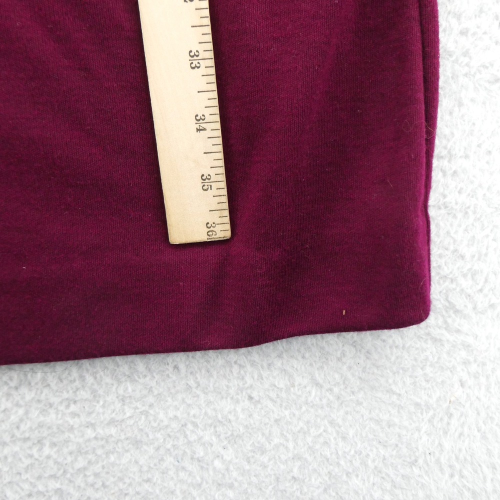 Schrader Sport Dress Womens Size 2 Petite Burgundy Vintage Wool Blend Pockets‎ - Picture 7 of 10